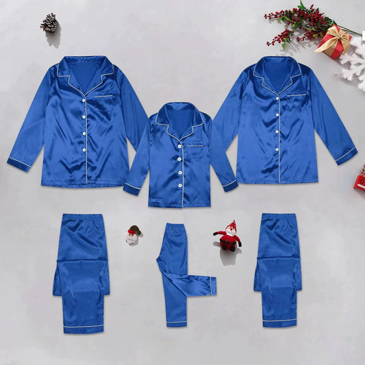 Holiday Satin Family Pajama Set
