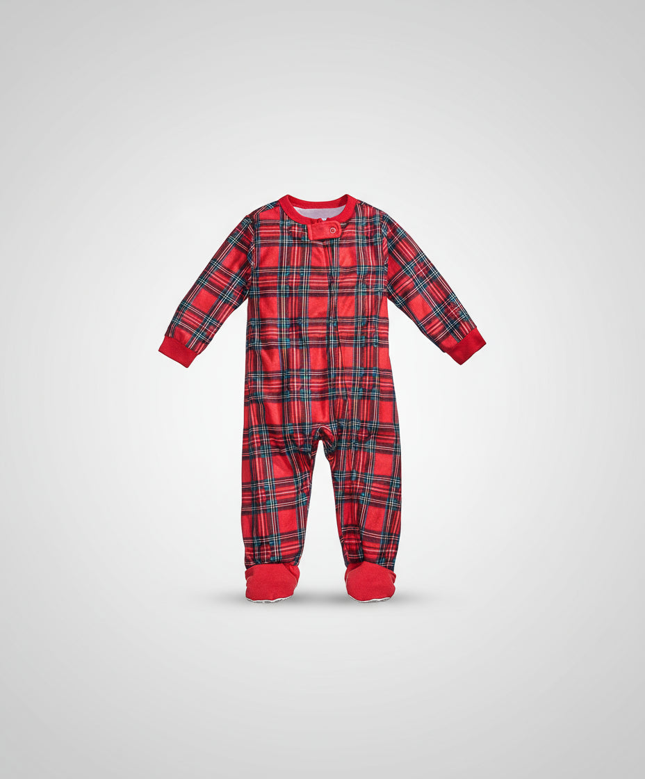 Classic Red Plaid Family Pajama Set