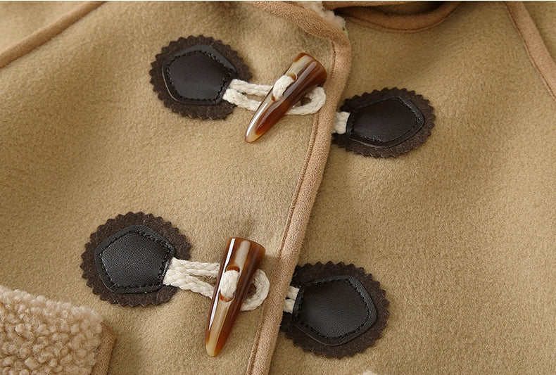 Classic Camel Duffle Coat