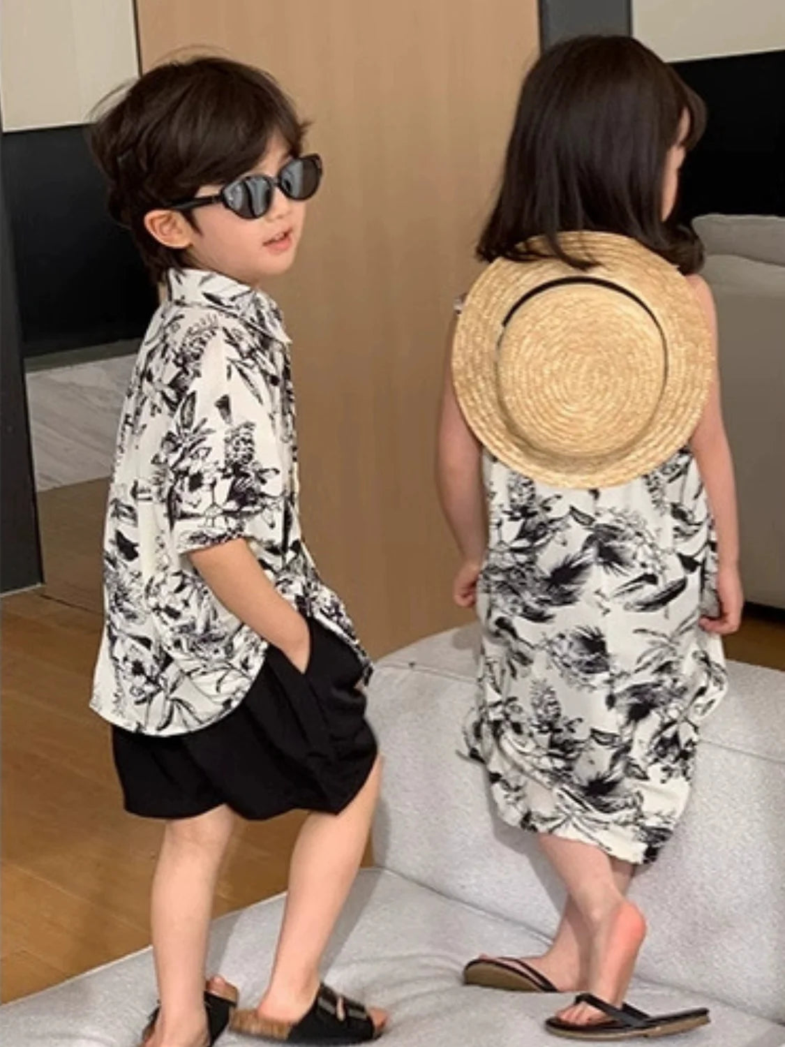 Tropical Harmony Matching Family Outfit Set