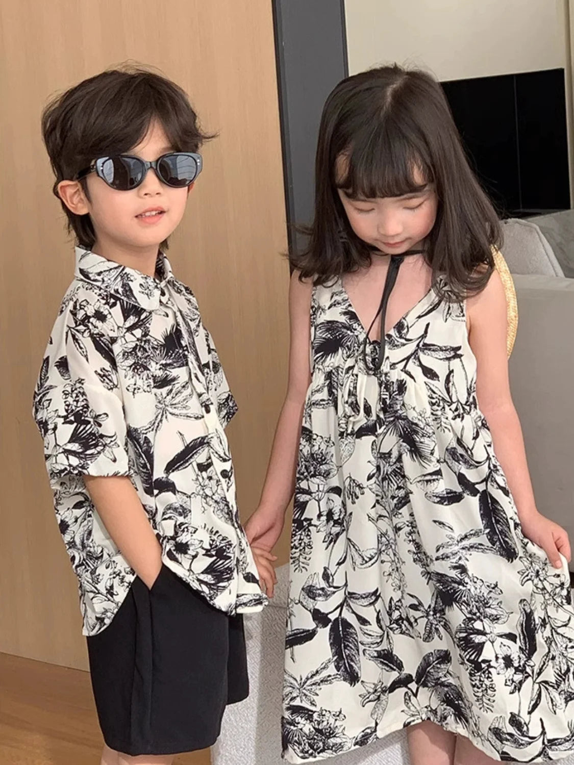 Tropical Harmony Matching Family Outfit Set