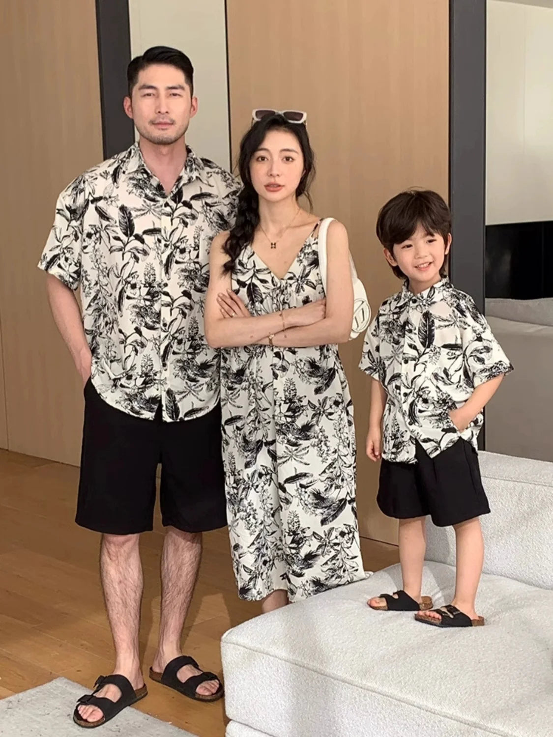 Tropical Harmony Matching Family Outfit Set