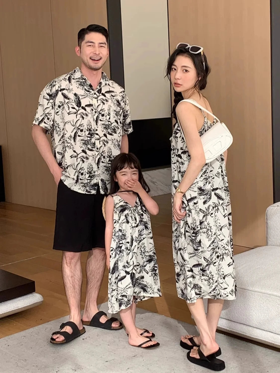 Tropical Harmony Matching Family Outfit Set