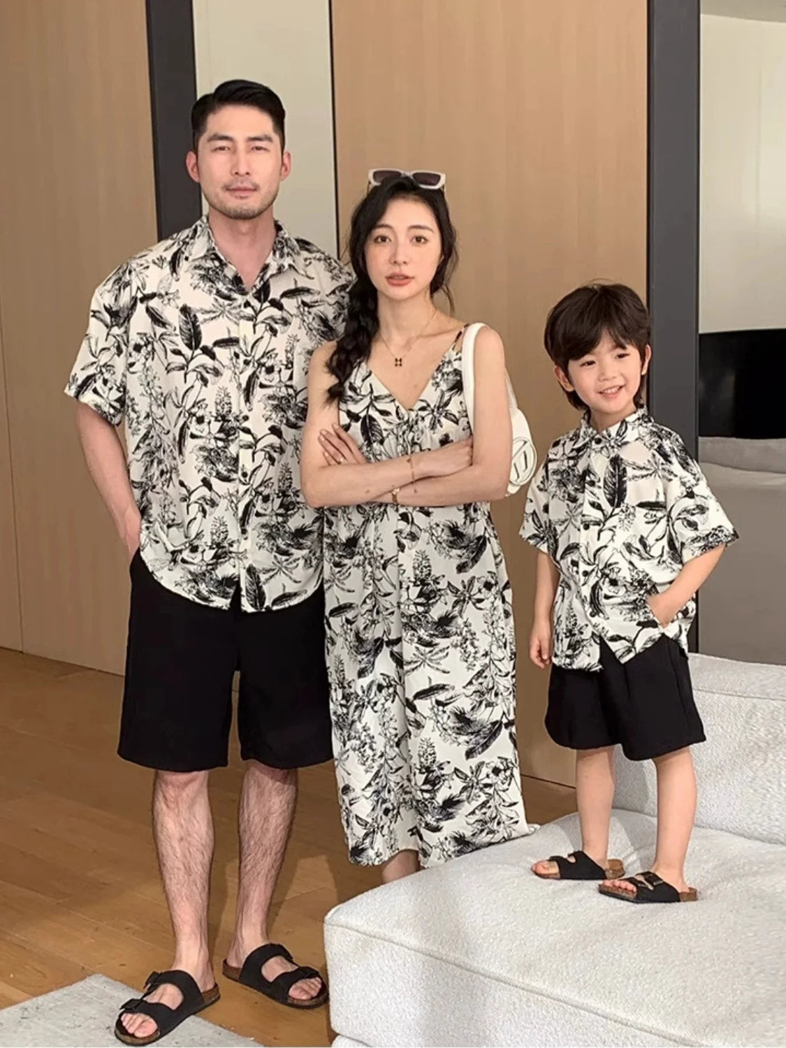Tropical Harmony Matching Family Outfit Set