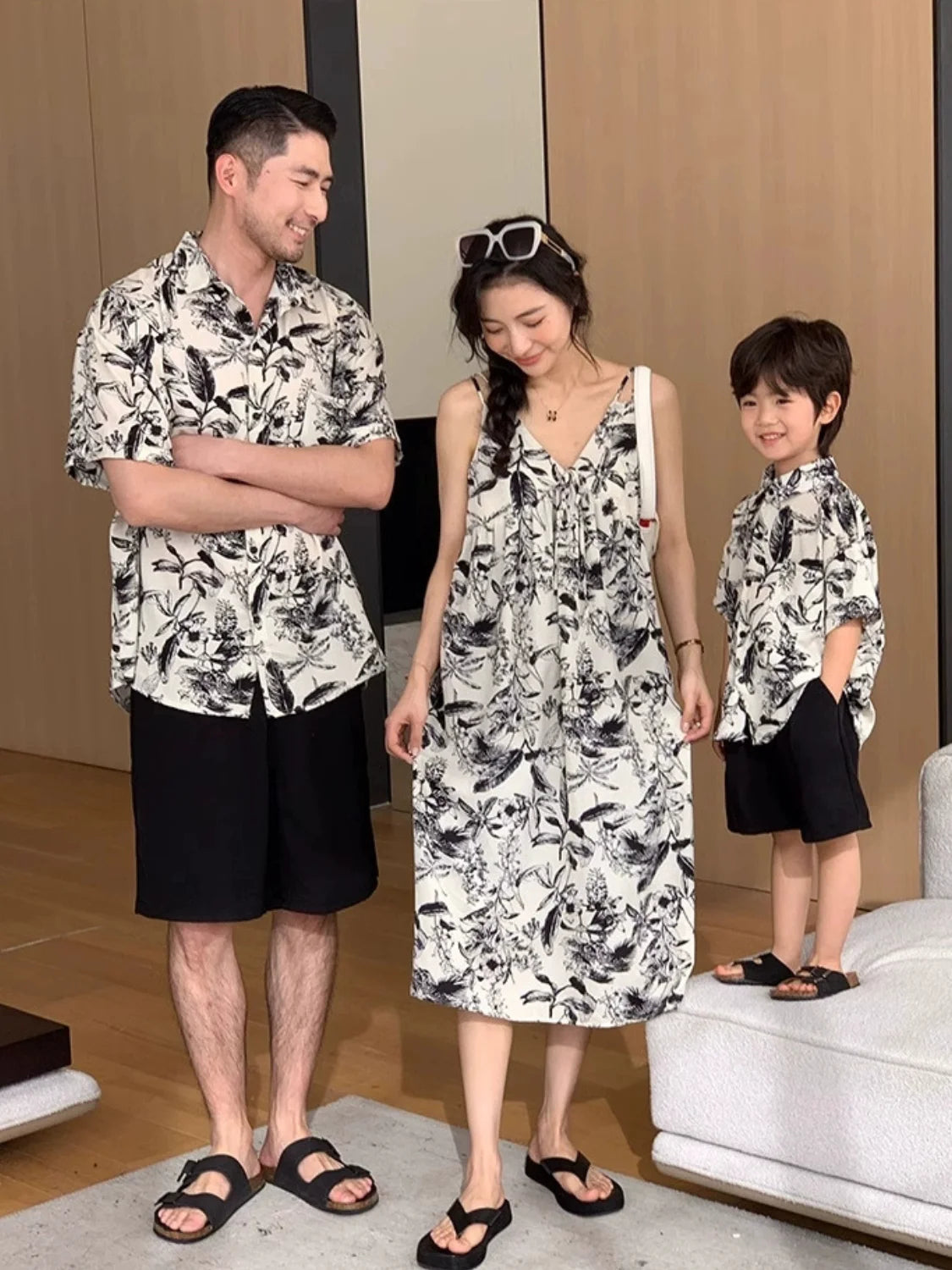 Tropical Harmony Matching Family Outfit Set