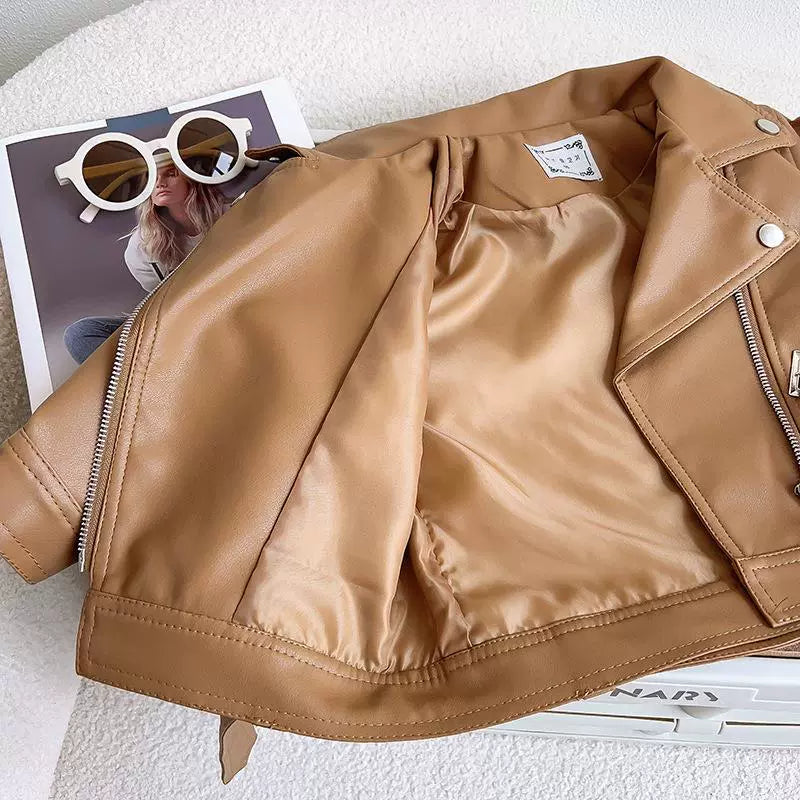 Arden Mini Faux Leather Jacket