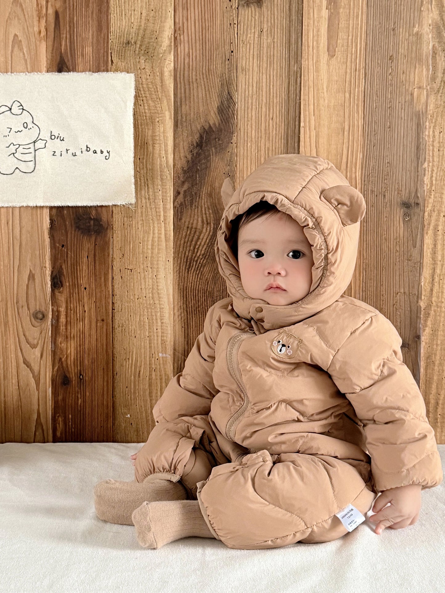 Teddy Down Snowsuit