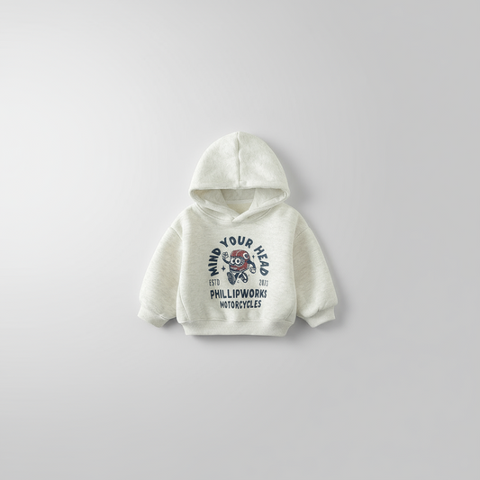 Mind Your Head Warm Fleece Hoodie and Pants Set