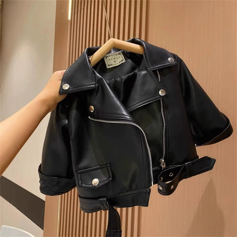 Arden Mini Faux Leather Jacket