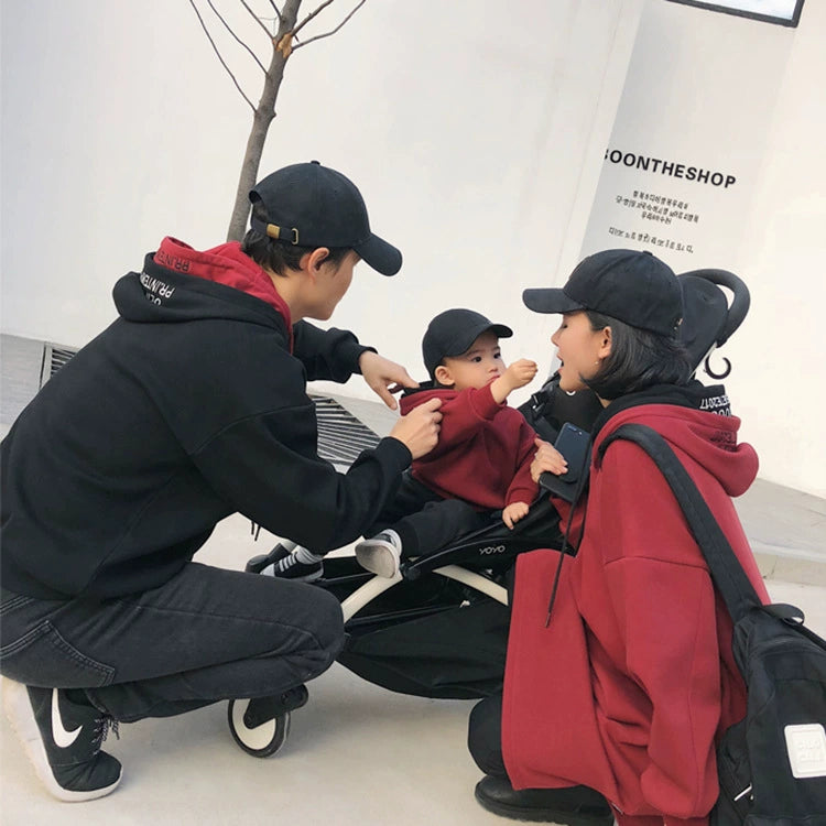 Red & Black “Ears Up” Family Matching Set