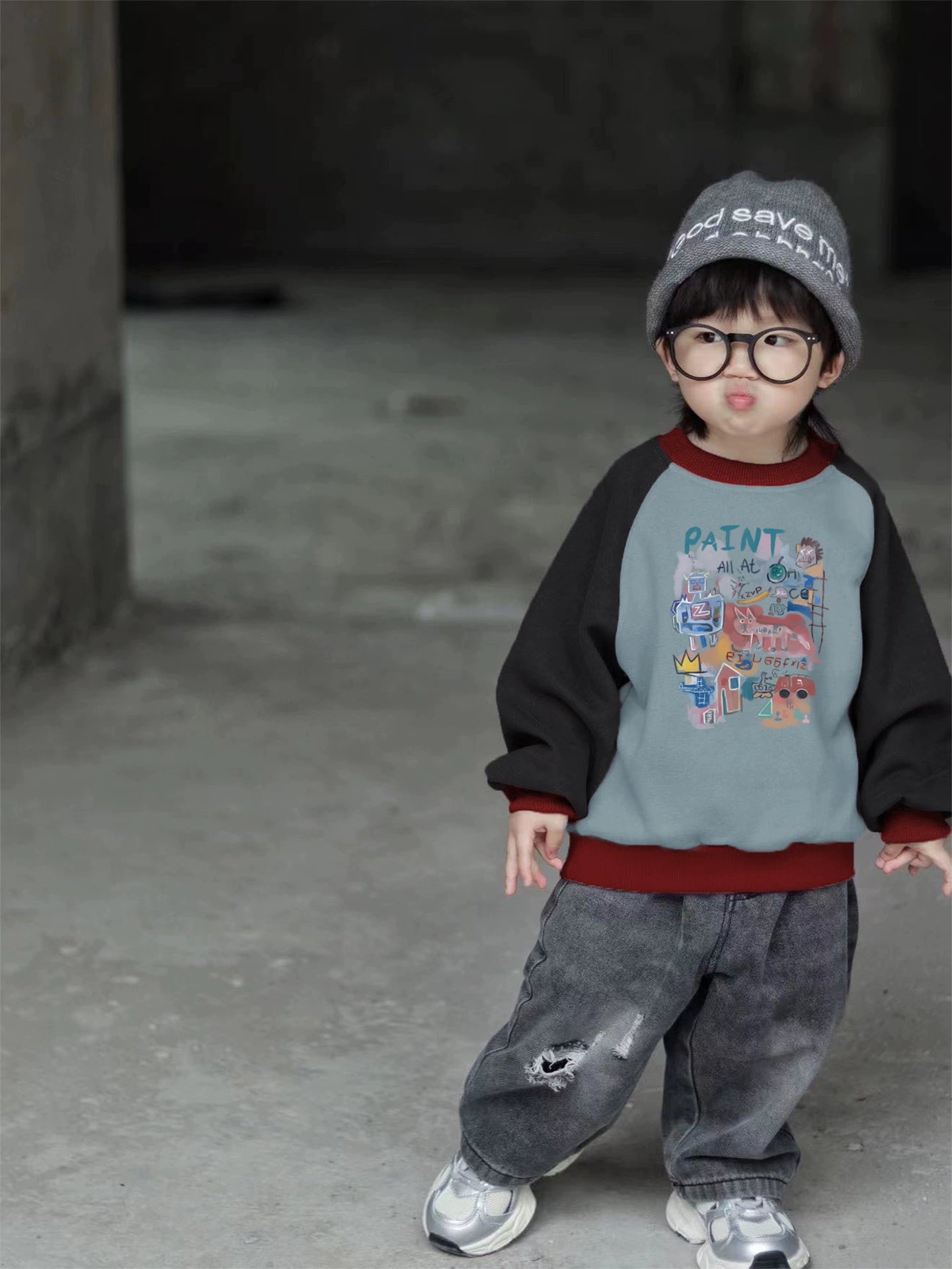 Urban Bond Oversized Sweatshirt Set