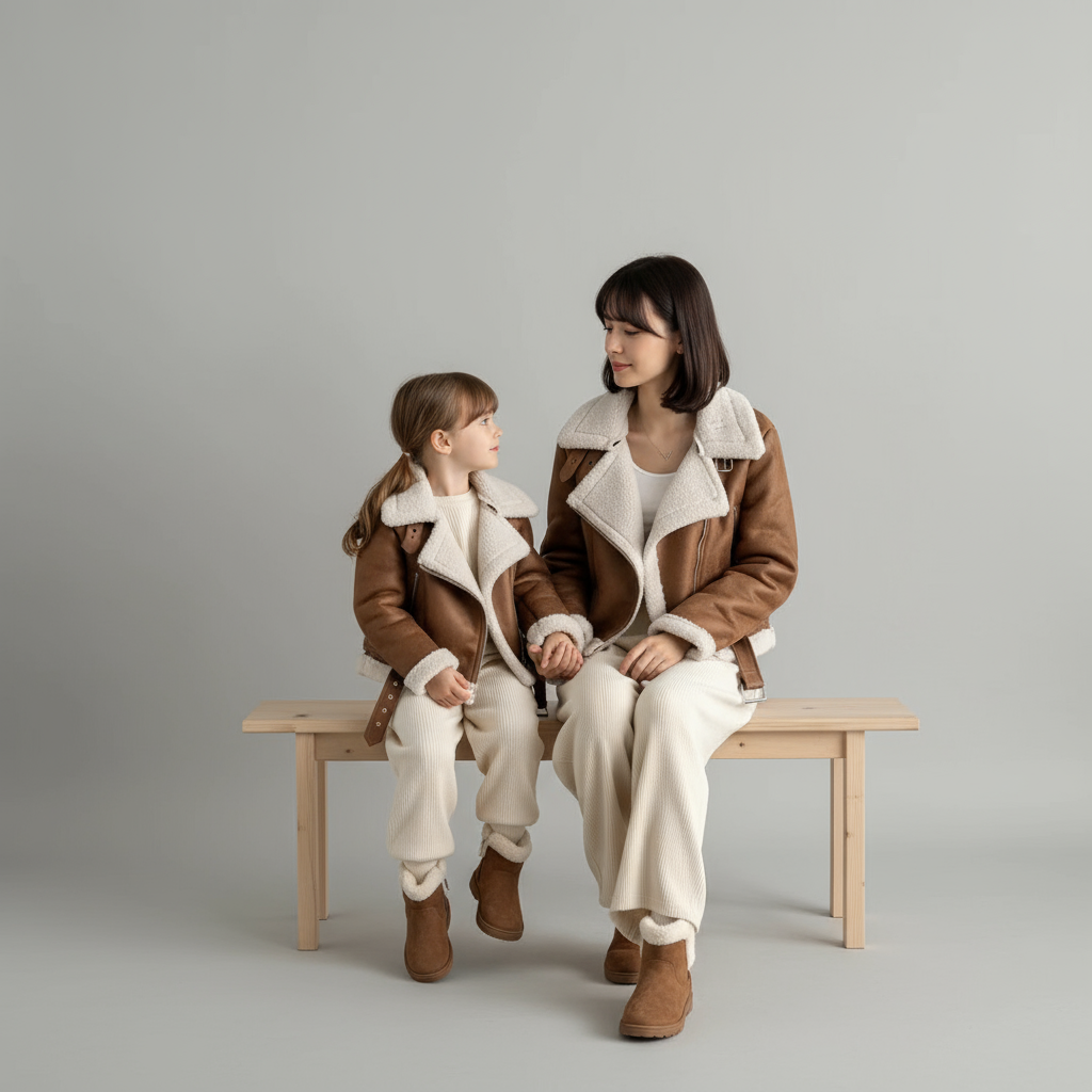 Aria Shearling Aviator Jacket