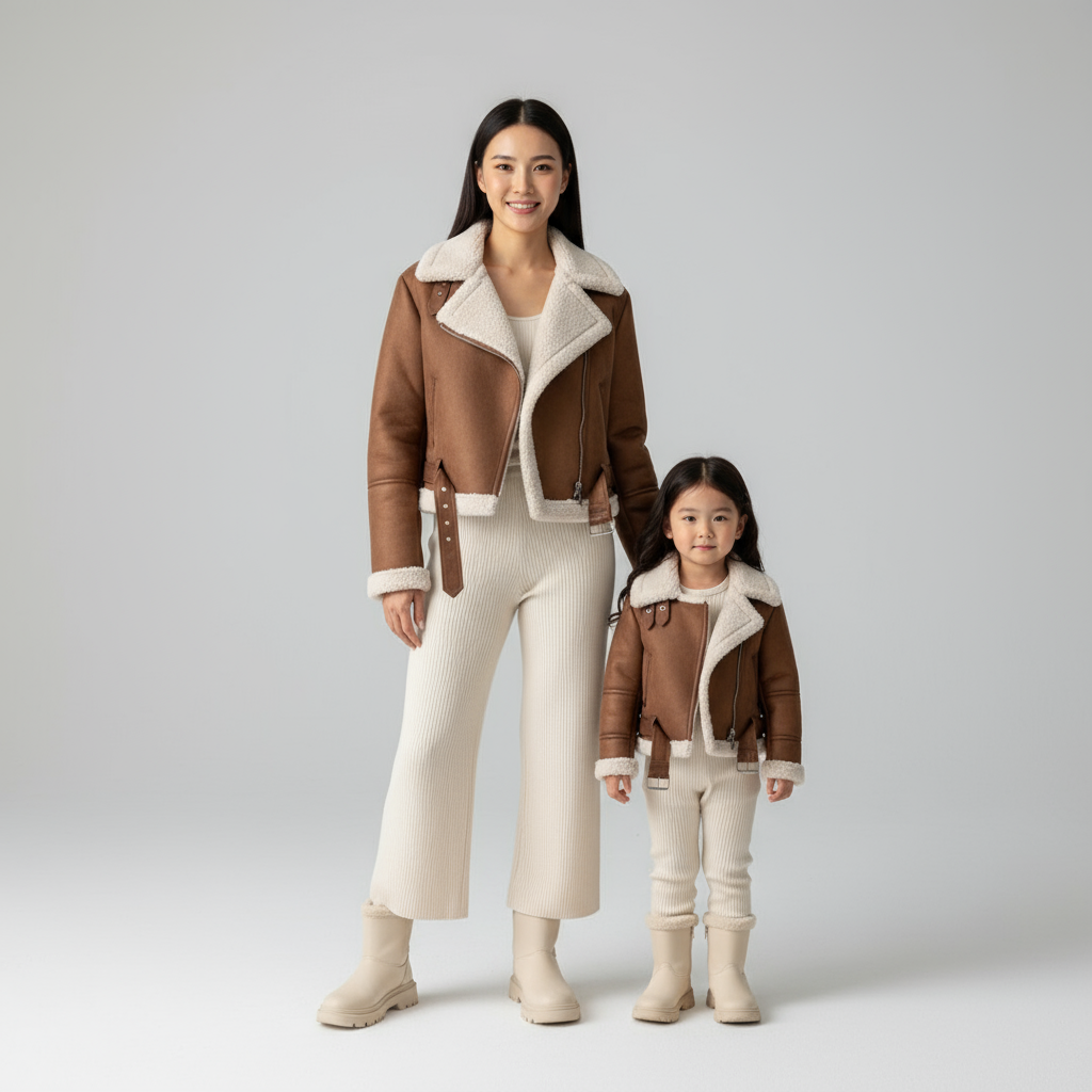 Aria Shearling Aviator Jacket