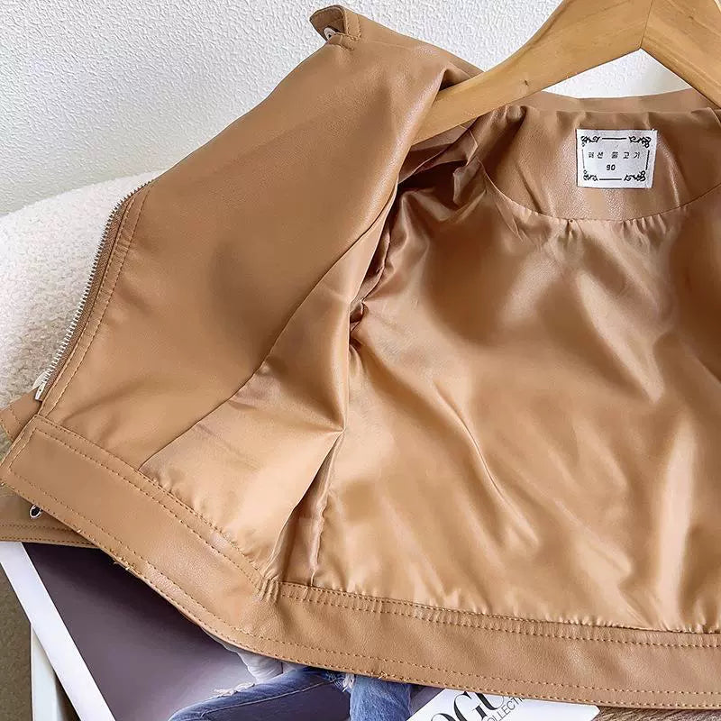 Arden Mini Faux Leather Jacket