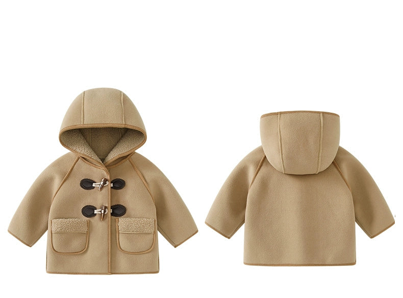 Classic Camel Duffle Coat