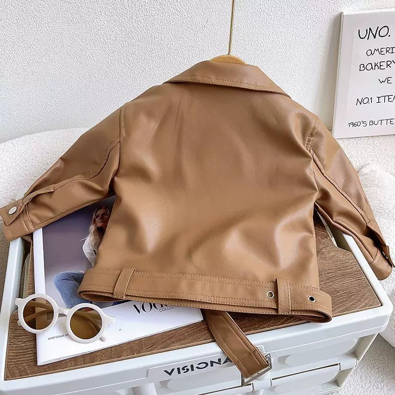 Arden Mini Faux Leather Jacket