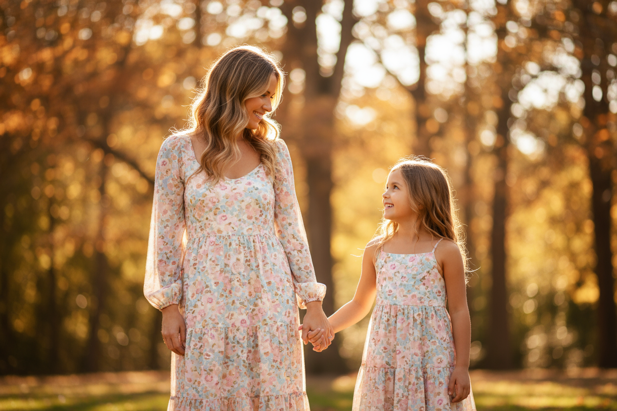 Holiday Satin Family Pajama Set