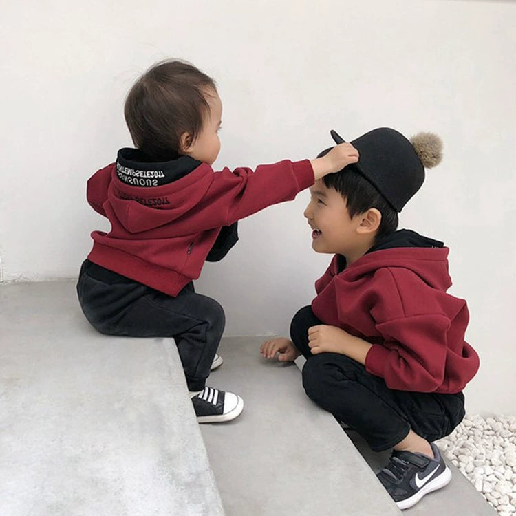 Red & Black “Ears Up” Family Matching Set