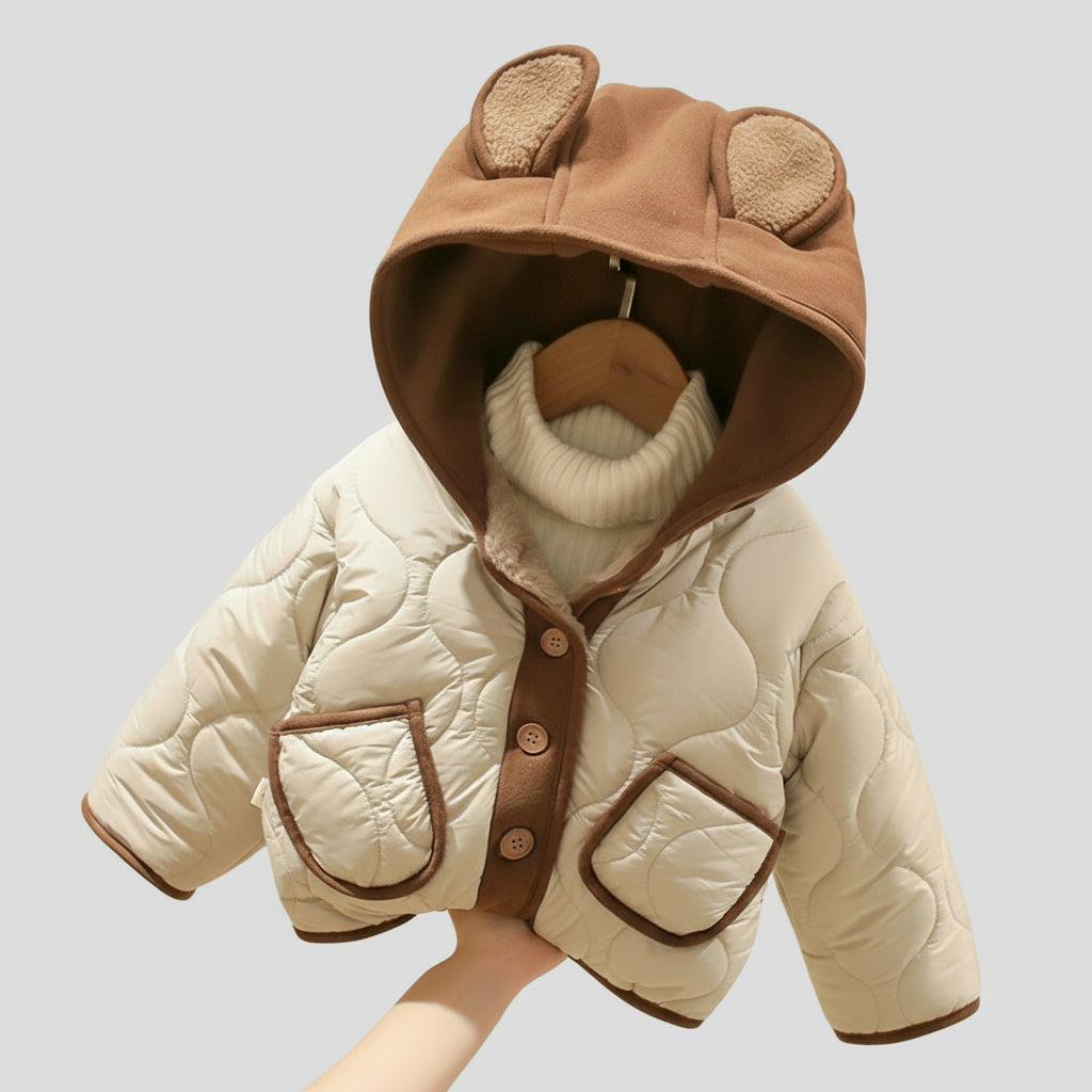 Bear Ear Quilted Jacket