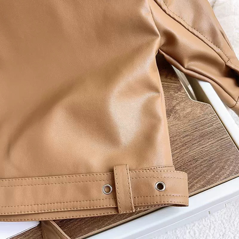 Arden Mini Faux Leather Jacket