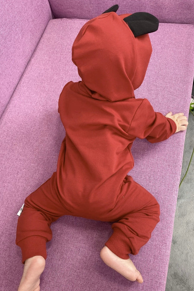 Red & Black “Ears Up” Family Matching Set