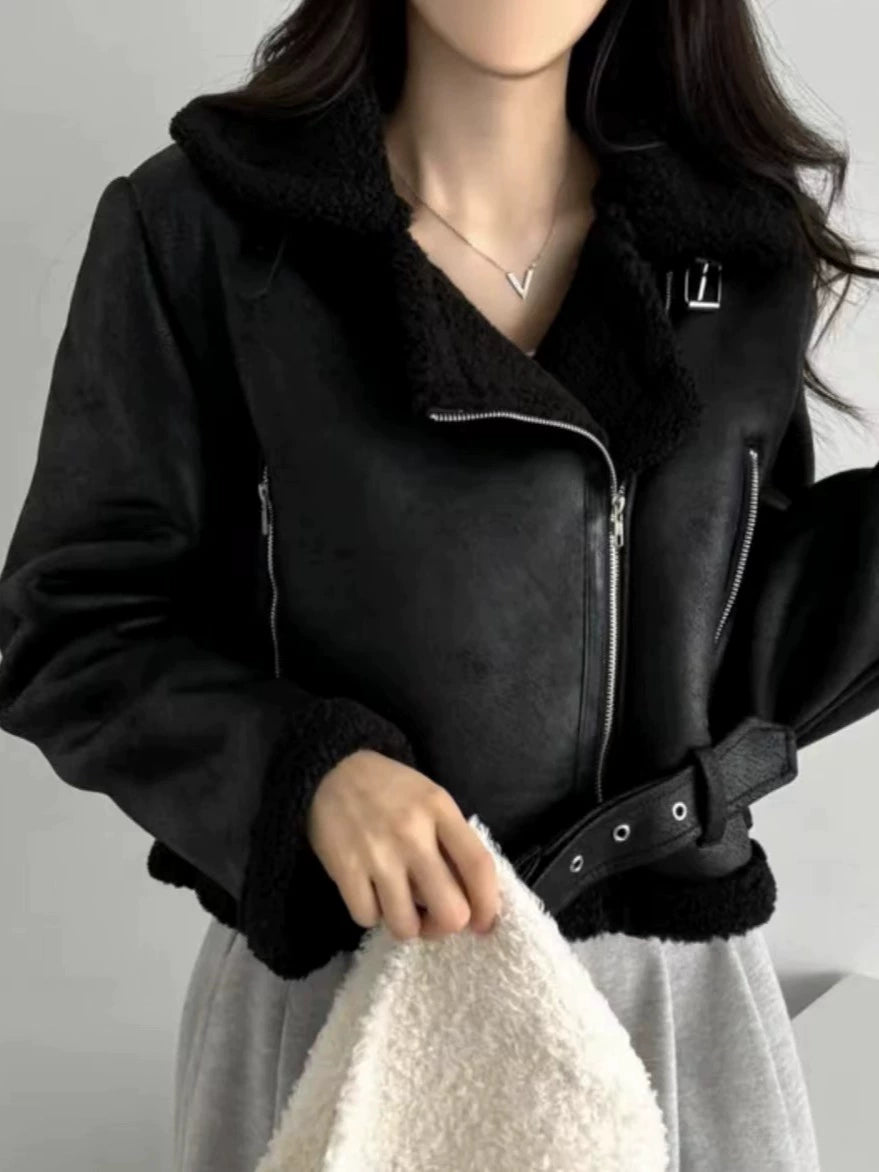 Aria Shearling Aviator Jacket