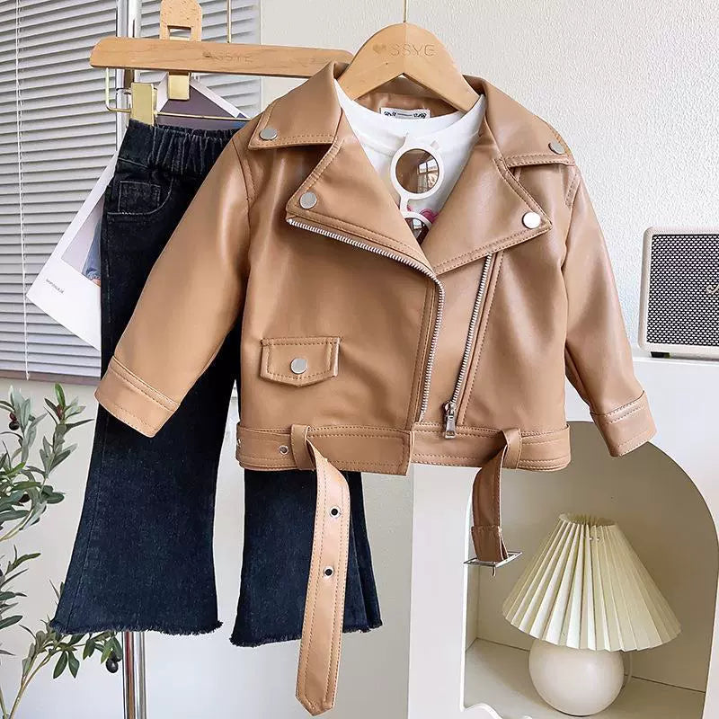 Arden Mini Faux Leather Jacket