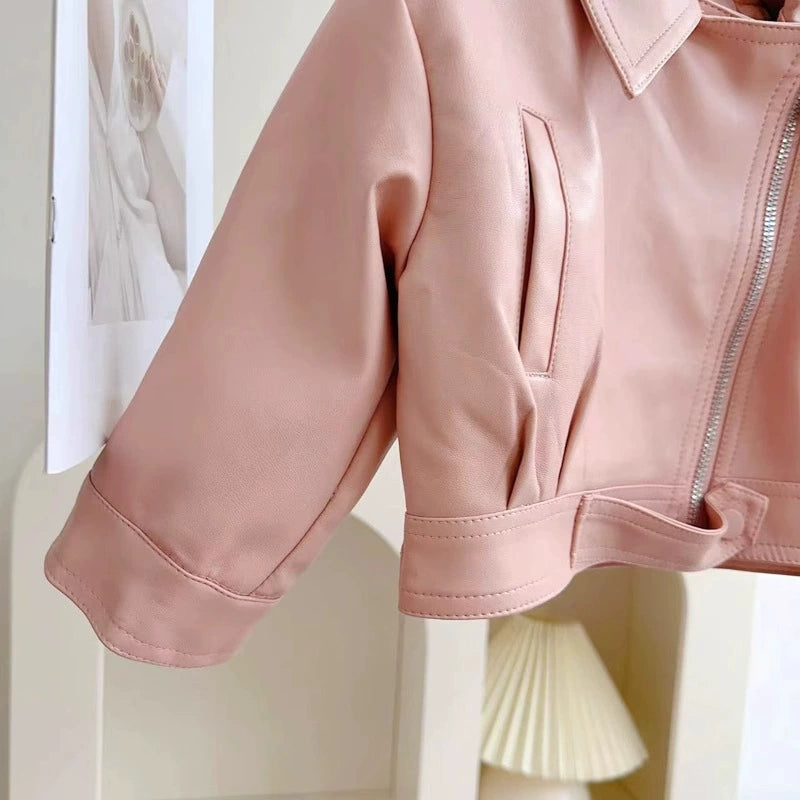 Arden Mini Faux Leather Jacket