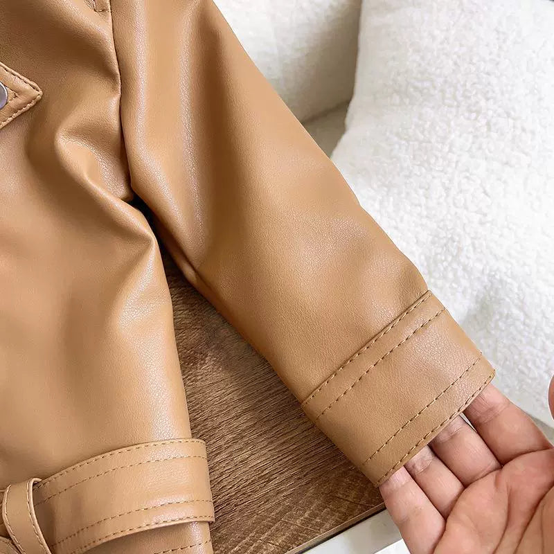 Arden Mini Faux Leather Jacket