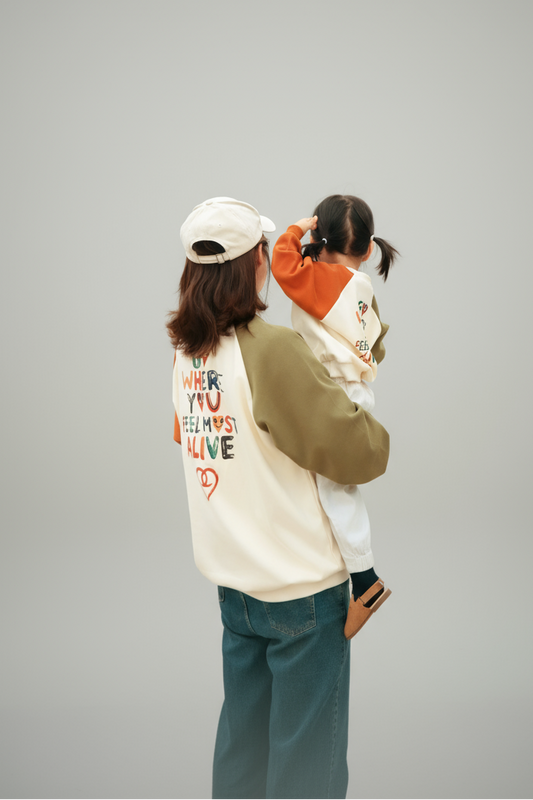 Go Where You Feel Most Alive Sweatshirt Set