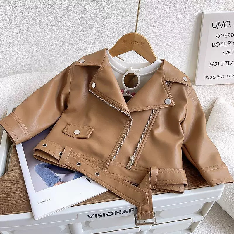 Arden Mini Faux Leather Jacket