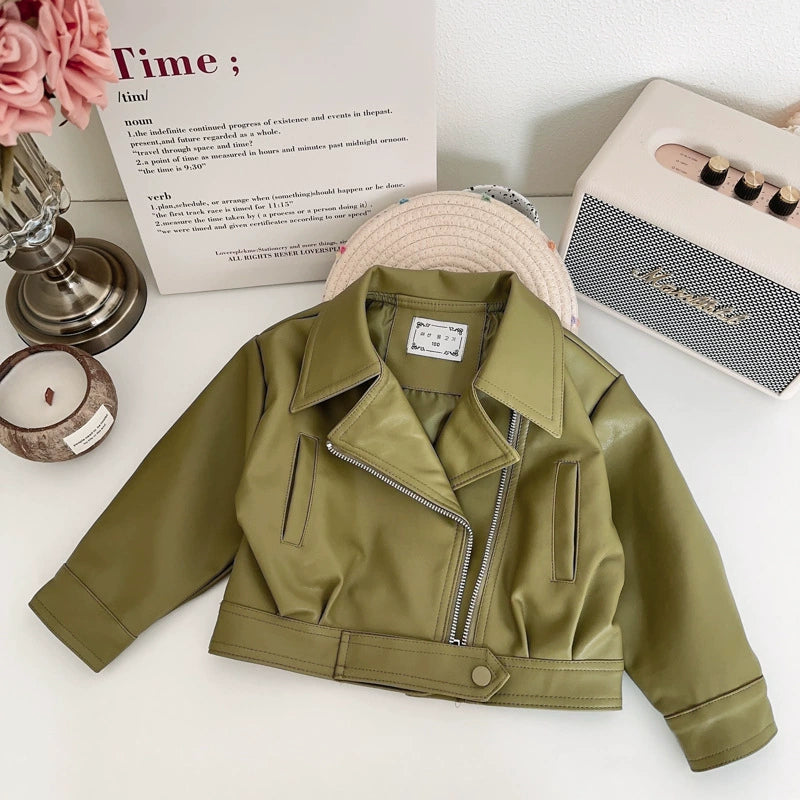 Arden Mini Faux Leather Jacket