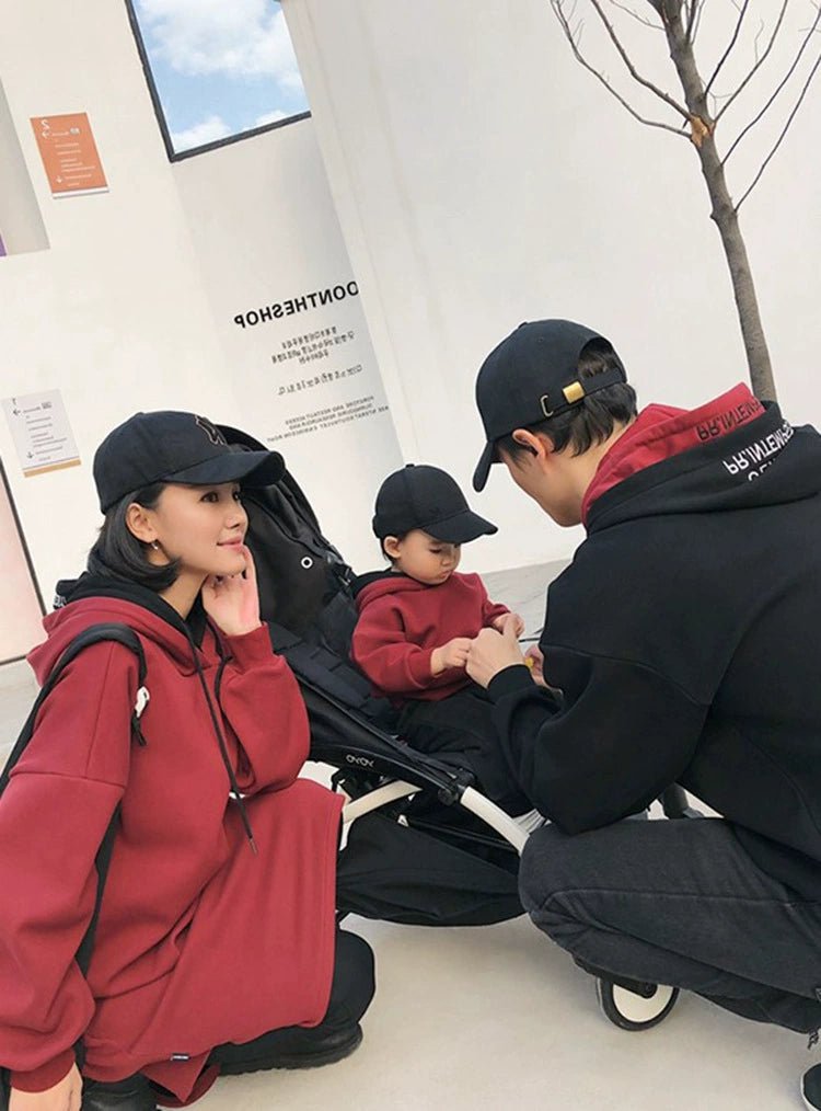 Red & Black “Ears Up” Family Matching Set