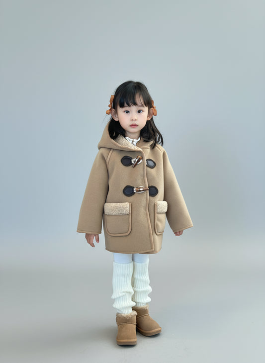 Classic Camel Duffle Coat