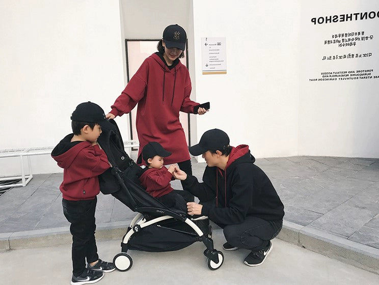 Red & Black “Ears Up” Family Matching Set