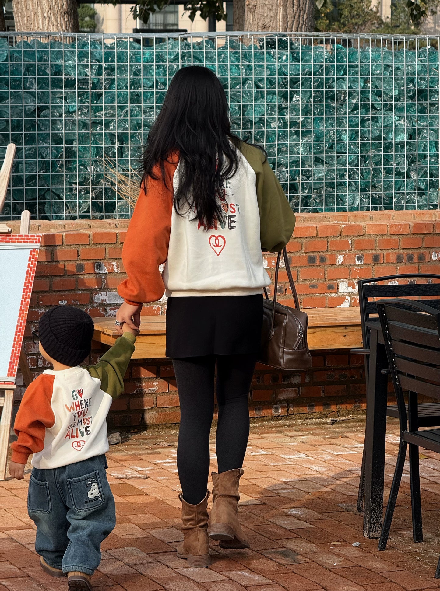 Go Where You Feel Most Alive Sweatshirt Set