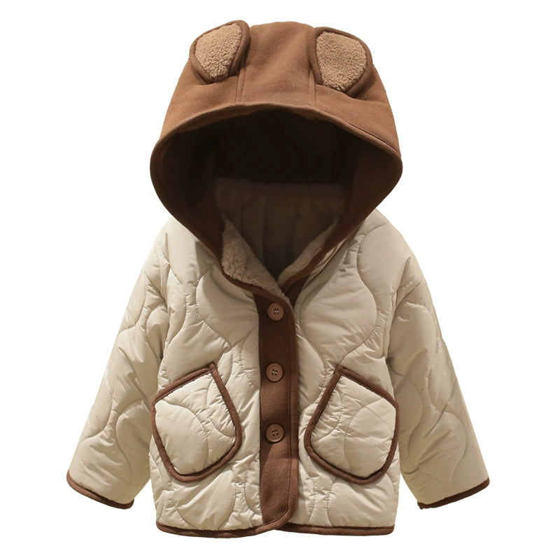 Bear Ear Quilted Jacket