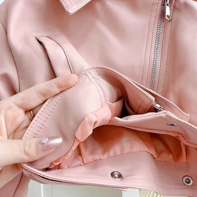 Arden Mini Faux Leather Jacket