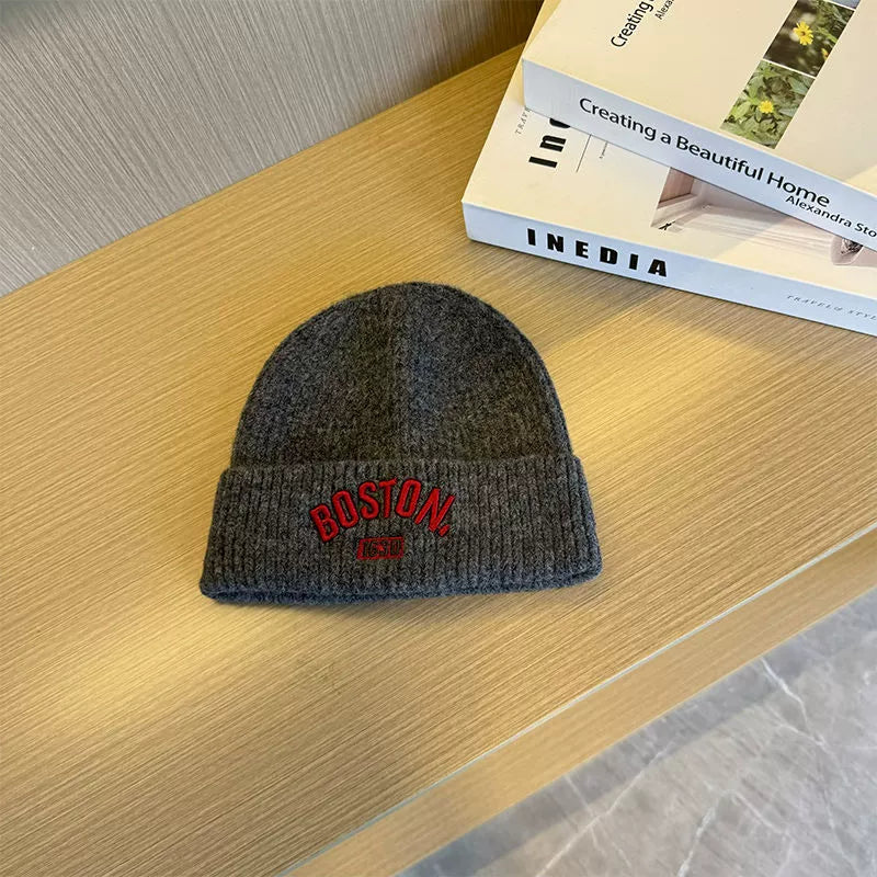 Boston Knit Beanie & Scarf Set