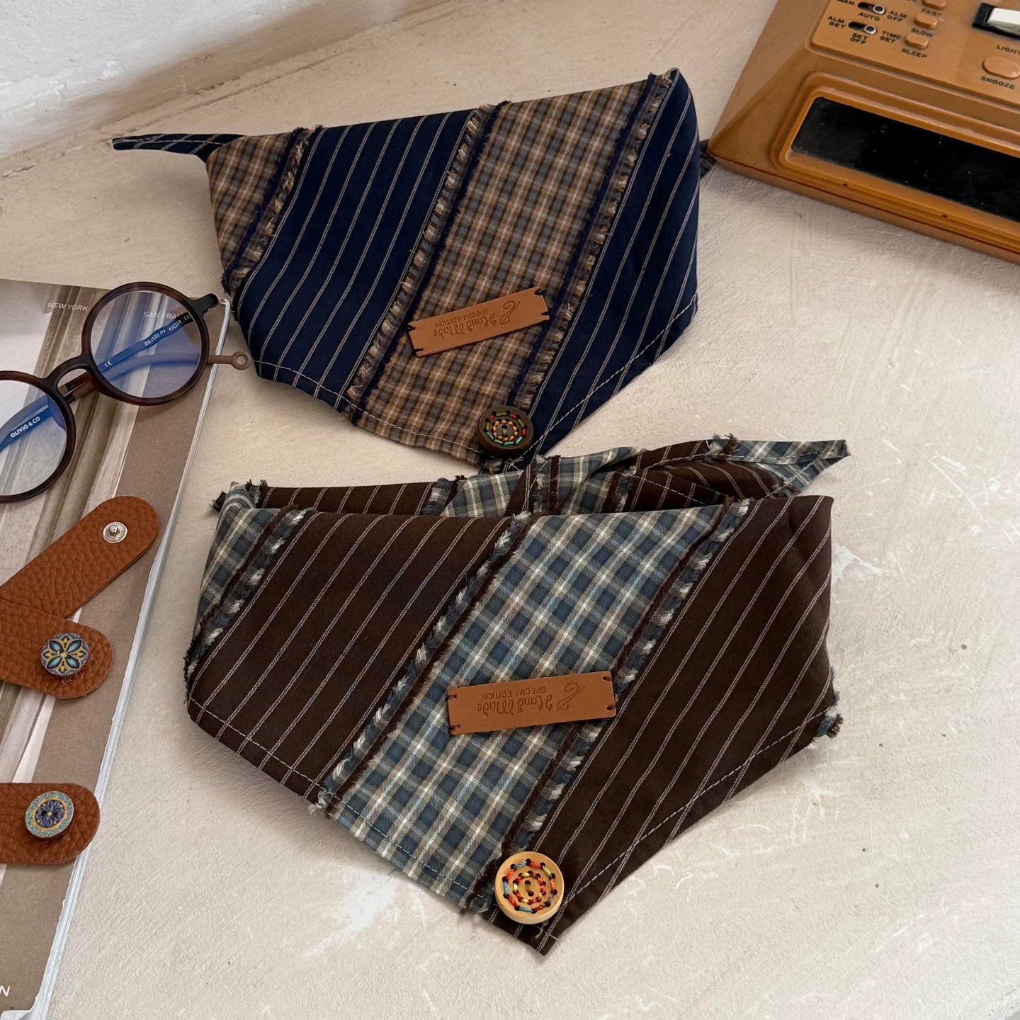 Khaki Cable Knit Cardigan Set