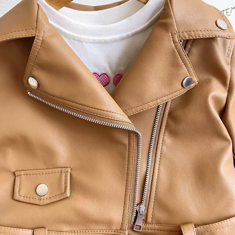 Arden Mini Faux Leather Jacket