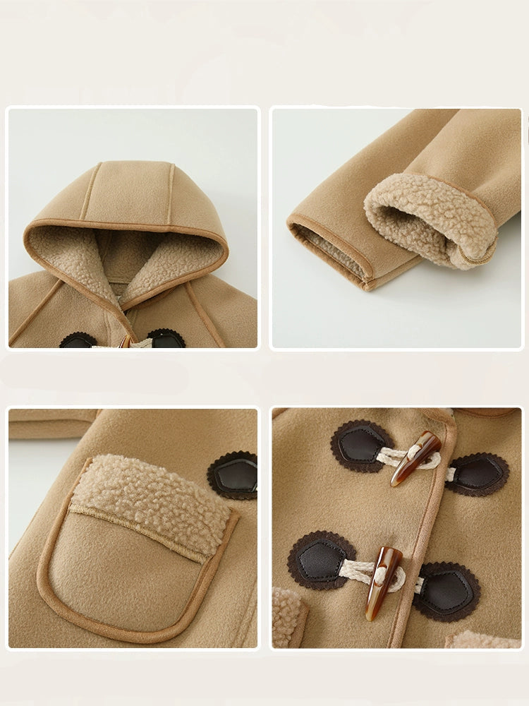 Classic Camel Duffle Coat