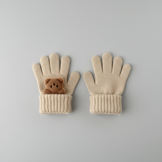 Teddy Knit Winter Gloves