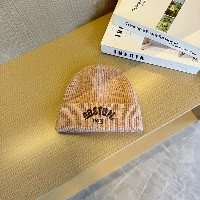 Boston Knit Beanie & Scarf Set