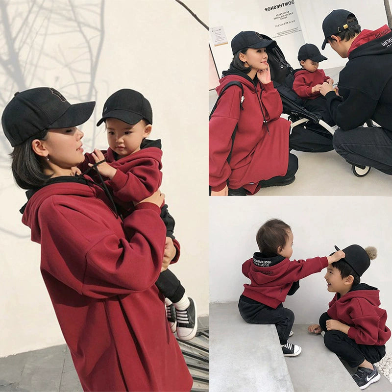 Red & Black “Ears Up” Family Matching Set