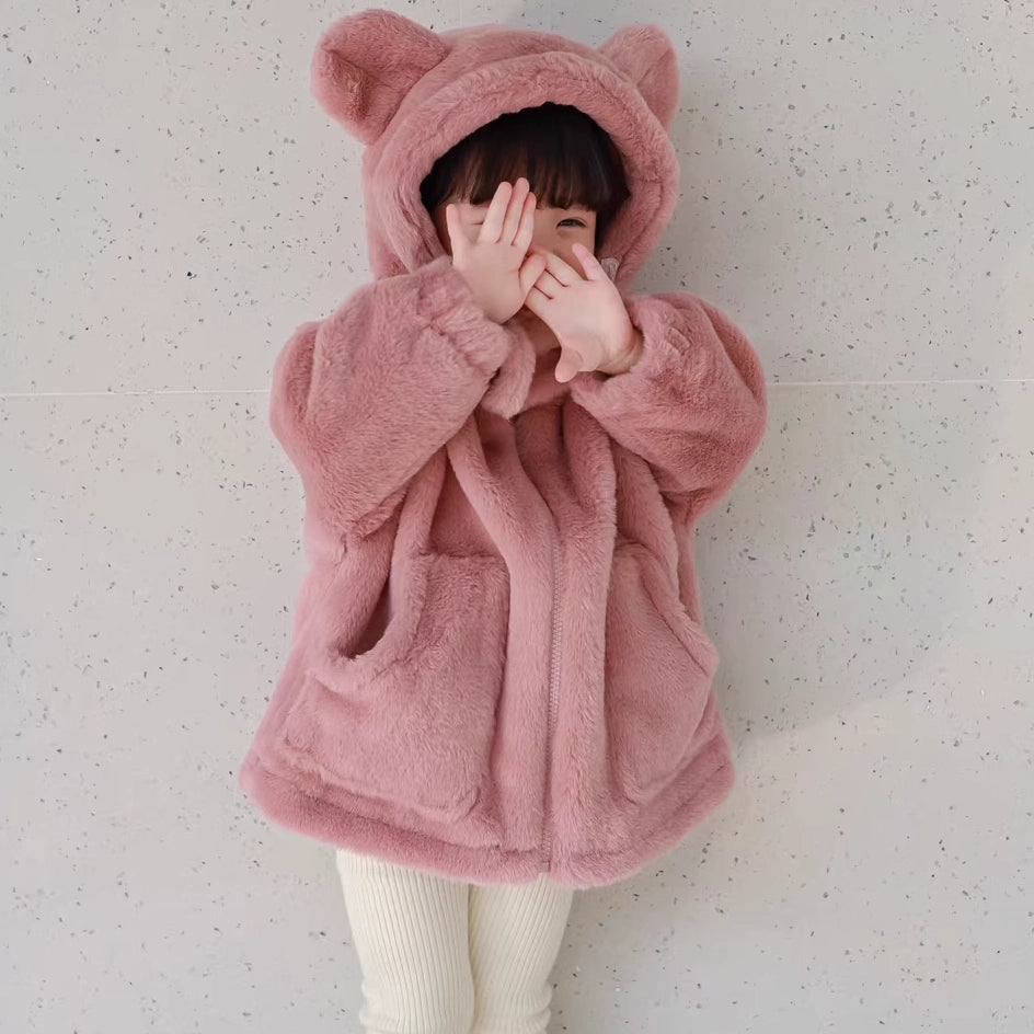 Teddy Ears Fleece Hoodie