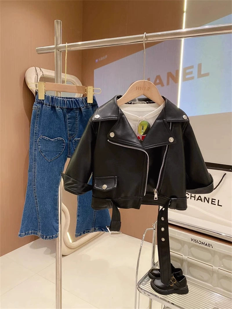 Arden Mini Faux Leather Jacket