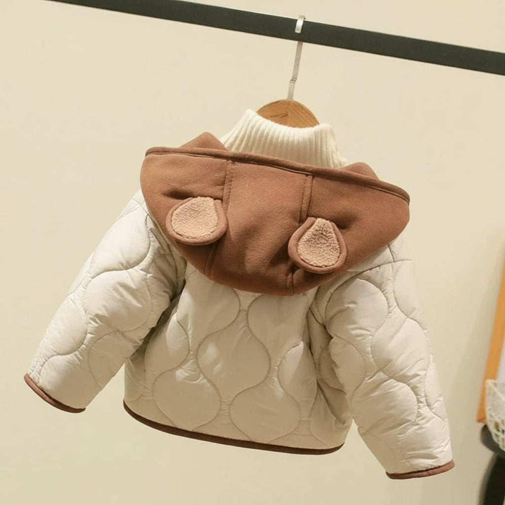 Bear Ear Quilted Jacket