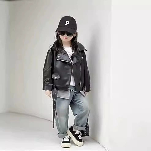 Arden Mini Faux Leather Jacket