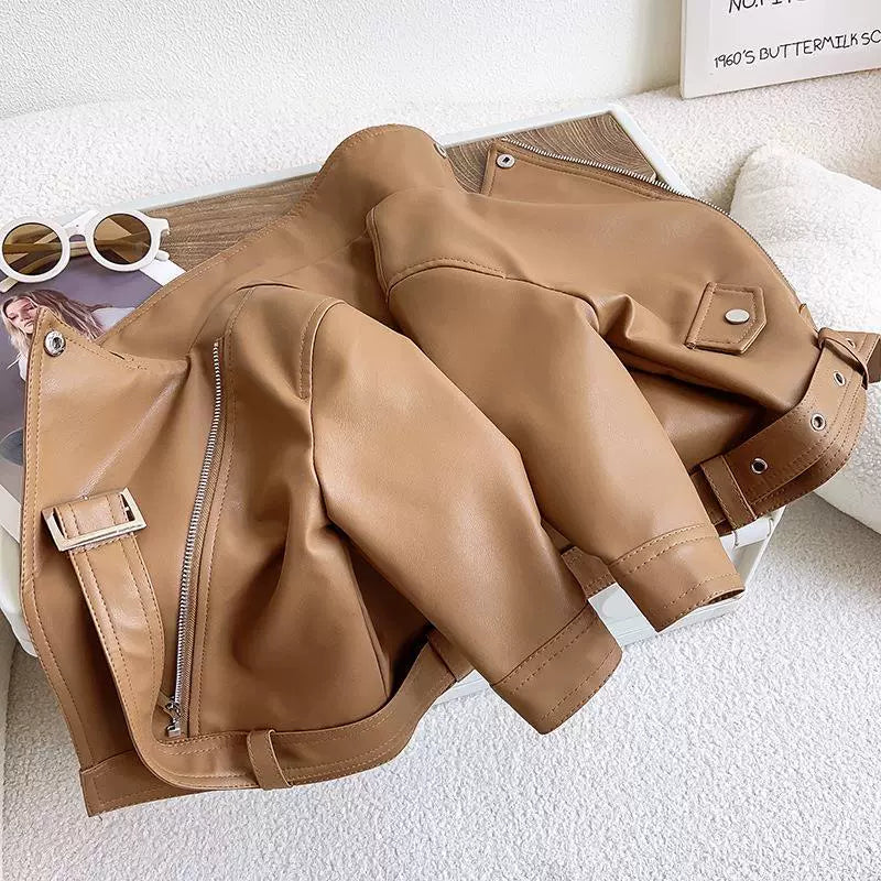 Arden Mini Faux Leather Jacket